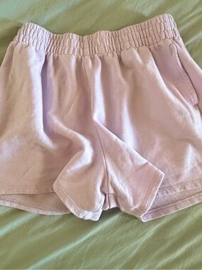 Colsie Lilac Elastic-Waist Athletic Shorts